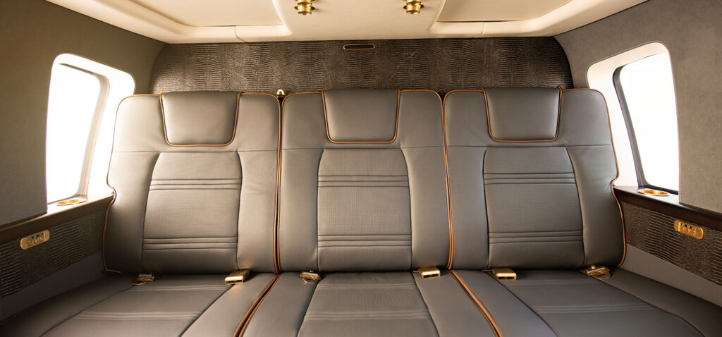 Sikorsky s-76 interior