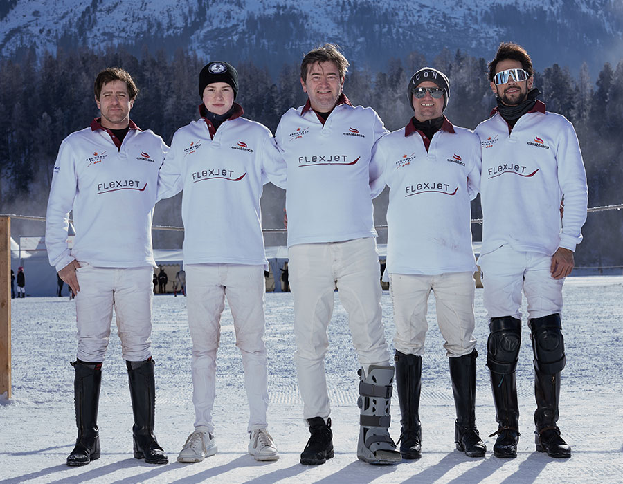 Living the high life at the St Moritz Snow Polo World Cup