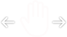 Hand Icon, you can drag the screen left and right to progress through the animation
