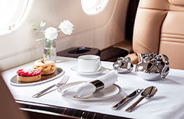 flexjet fine dining