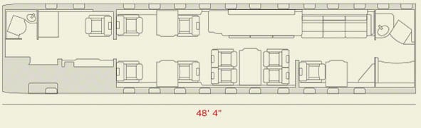 Global Express Cabin Layout