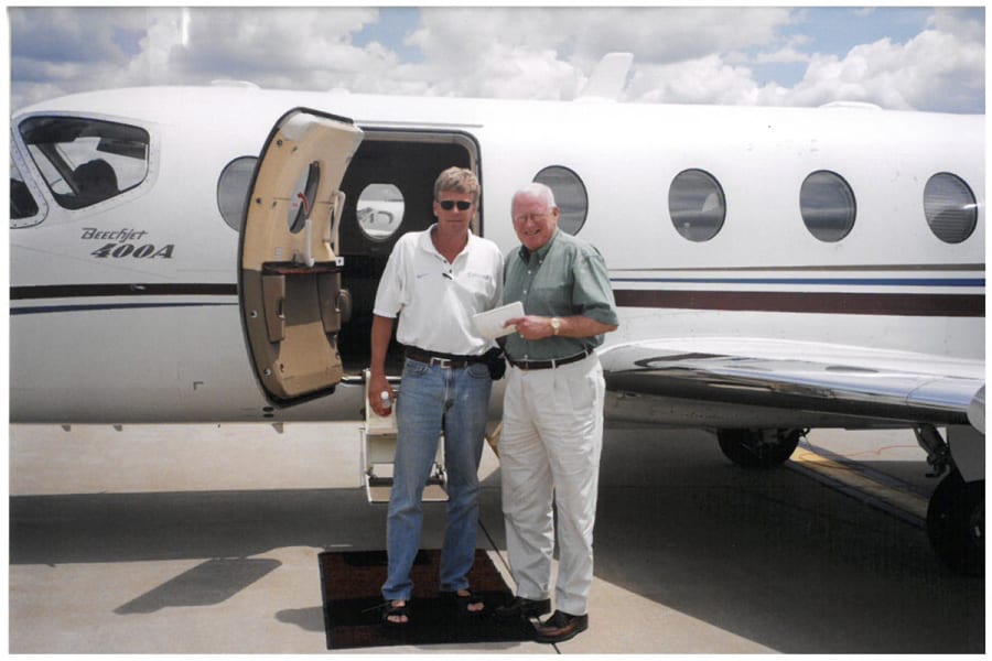 Kent Taylor and Dad Powell Taylor