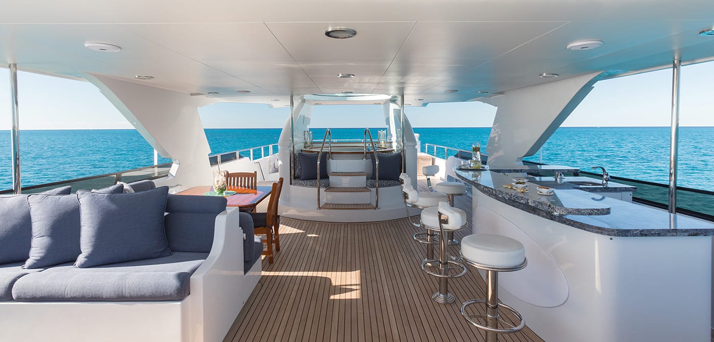 Ocean Reef Event Yacht Interior