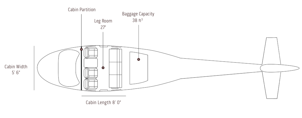 Sikorsky S-76 Cabin Diagram